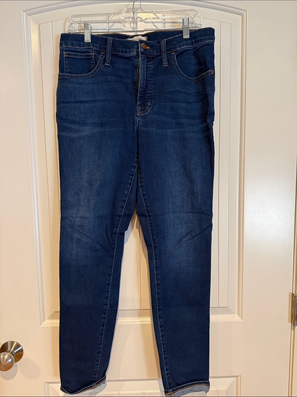 Madewell Roadtripper Dark Indigo Skinny Jeans
